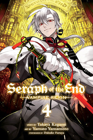 Seraph of the End, Vol. 4 used manga cover