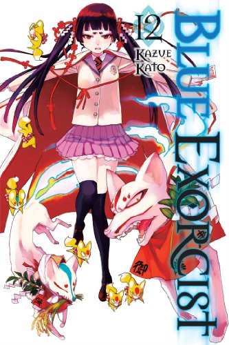 Blue Exorcist Vol. 12 English Manga Paperback book cover