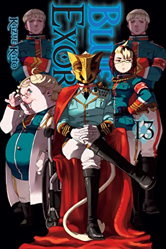 Blue Exorcist Vol. 13 English Manga Paperback book cover