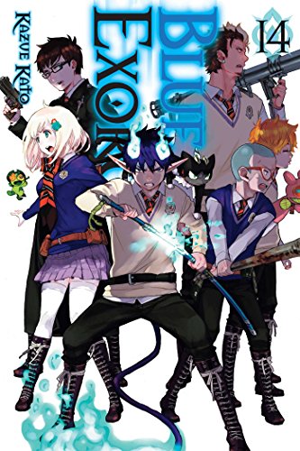 Blue Exorcist Vol. 14 English Manga Paperback book cover
