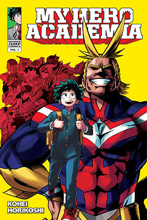 My Hero Academia, Vol. 1 used manga cover