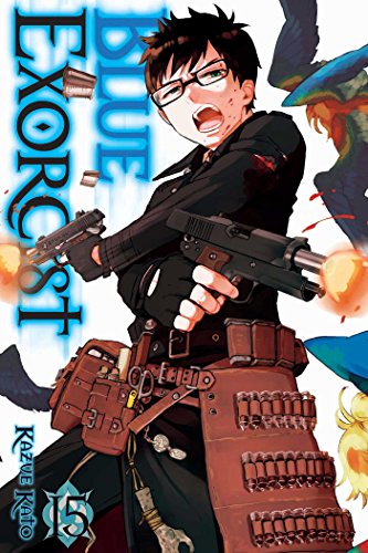 Blue Exorcist Vol. 15 English Manga Paperback book cover