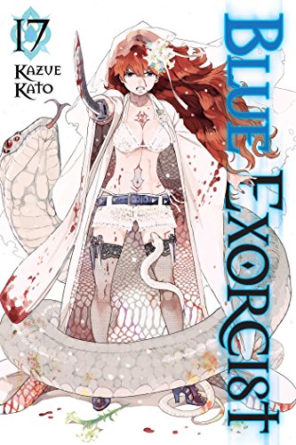 Blue Exorcist Vol. 17 English Manga Paperback book cover