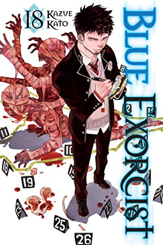 Blue Exorcist Vol. 18 English Manga Paperback book cover
