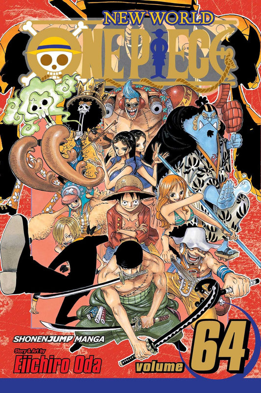 One Piece, Vol. 64 : 100,000 vs. 10 Volume 64-9781421543291