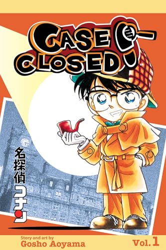 Case Closed Vol. 1 English Manga Paperback book cover