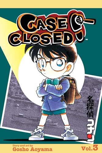 Case Closed Vol. 3 English Manga Paperback book cover