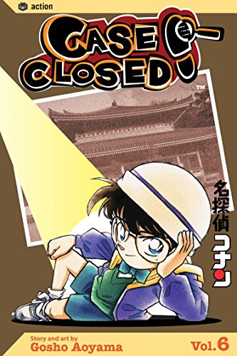 Case Closed Vol. 6 English Manga Paperback book cover