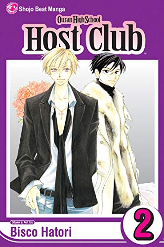 Ouran High School Host Club Vol. 2 English Manga Paperback book cover