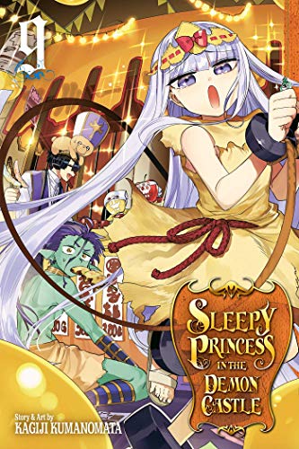 Sleepy Princess in the Demon Castle Vol. 9 English Manga Paperback book cover