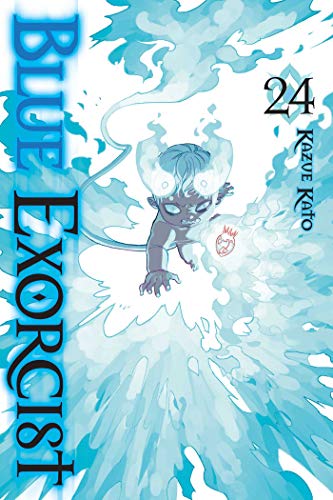 Blue Exorcist Vol. 24 English Manga Paperback book cover