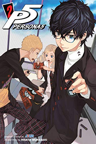 Persona 5 Vol. 2 English Manga Paperback book cover