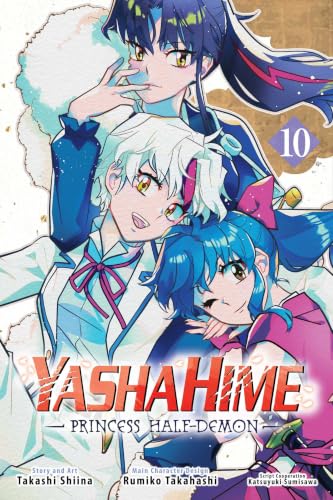 Yashahime: Princess Half-Demon Vol. 10 English Manga Paperback book cover