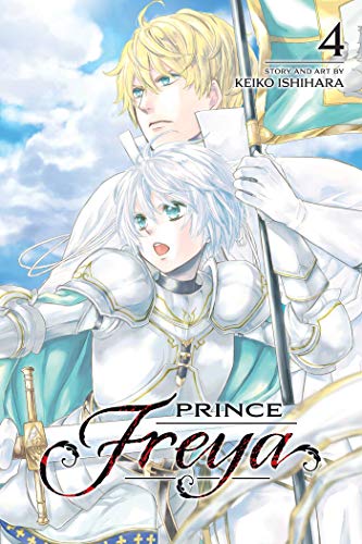 Prince Freya Vol. 4 English Manga Paperback book cover