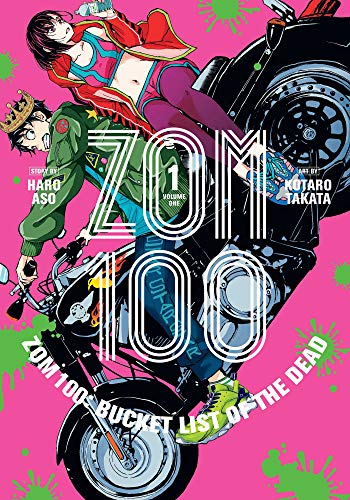 Zom 100: Bucket List of the Dead Vol. 1 English Manga Paperback book cover