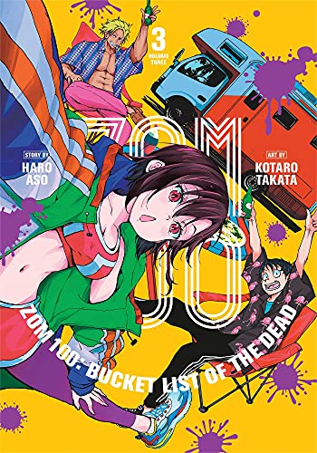 Zom 100: Bucket List of the Dead Vol. 3 English Manga Paperback book cover