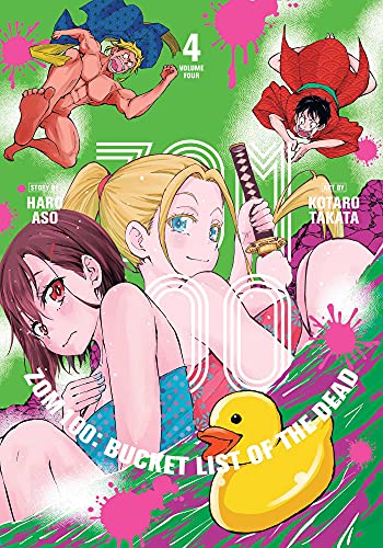 Zom 100: Bucket List of the Dead Vol. 4 English Manga Paperback book cover