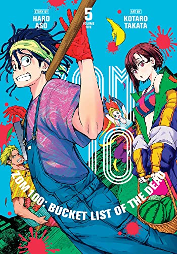 Zom 100: Bucket List of the Dead Vol. 5 English Manga Paperback book cover