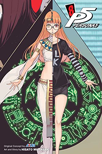 Persona 5 Vol. 8 English Manga Paperback book cover