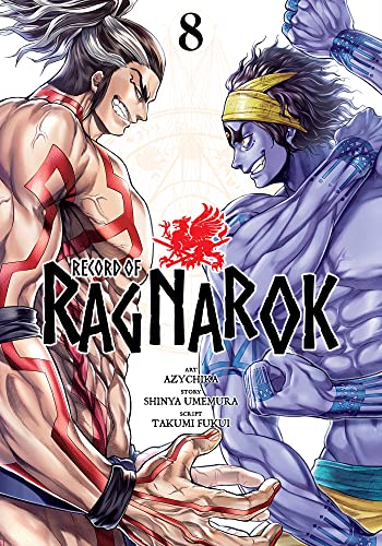 Record of Ragnarok Vol. 8 English Manga Paperback book cover