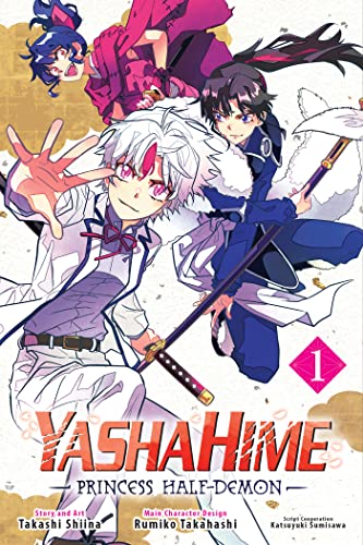 Yashahime: Princess Half-Demon Vol. 1 English Manga Paperback book cover