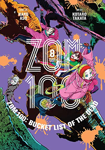 Zom 100: Bucket List of the Dead Vol. 8 English Manga Paperback book cover