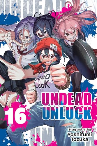 Undead Unluck Vol. 16 English Manga Paperback book cover