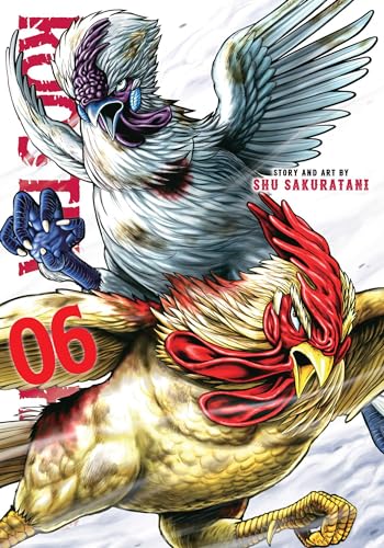 Rooster Fighter Vol. 6 English Manga Paperback book cover