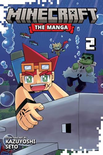Minecraft: The Manga Vol. 2 English Manga Paperback book cover