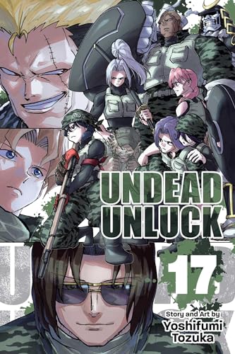 Undead Unluck Vol. 17 English Manga Paperback book cover