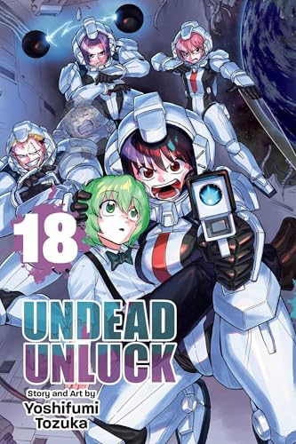 Undead Unluck Vol. 18 English Manga Paperback book cover