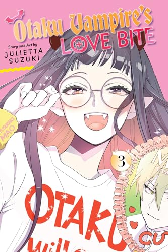 Otaku Vampire's Love Bite Vol. 3 English Manga Paperback book cover