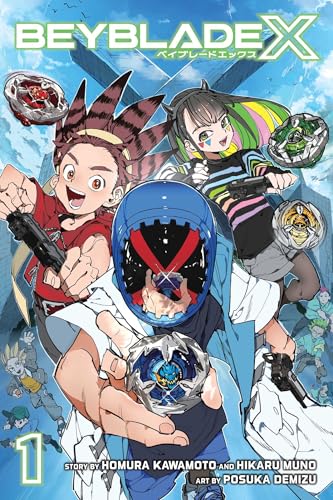 Beyblade X Vol. 1 English Manga Paperback book cover