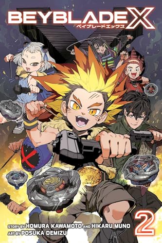 Beyblade X Vol. 2 English Manga Paperback book cover
