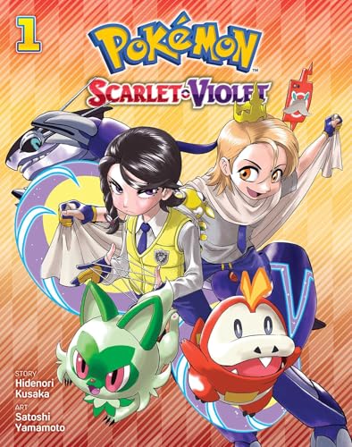 Pokémon: Scarlet & Violet Vol. 1 English Manga Paperback book cover