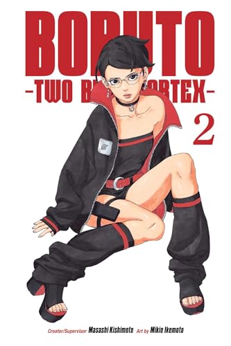 Boruto: Two Blue Vortex Vol. 2 English Manga Paperback book cover