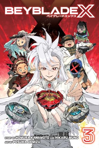 Beyblade X Vol. 3 English Manga Paperback book cover