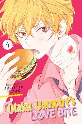 Otaku Vampire's Love Bite Vol. 4 English Manga Paperback book cover
