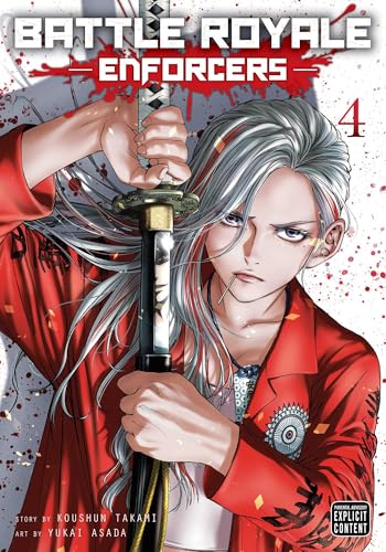Battle Royale: Enforcers Vol. 4 English Manga Paperback book cover