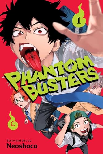 Phantom Busters Vol. 1 English Manga Paperback book cover