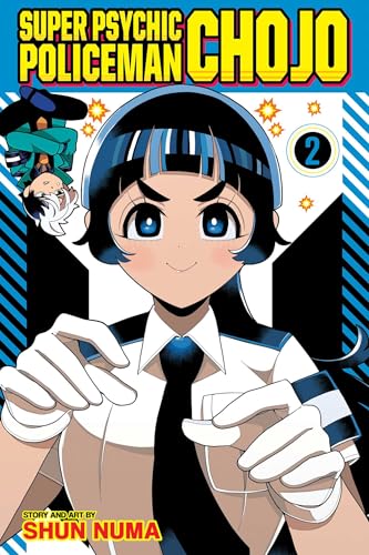 Super Psychic Policeman Chojo Vol. 2 English Manga Paperback book cover