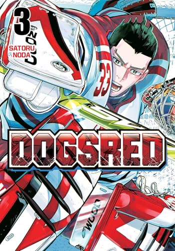 Dogsred Vol. 3 English Manga Paperback book cover