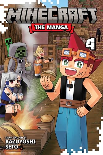 Minecraft: The Manga Vol. 4 English Manga Paperback book cover