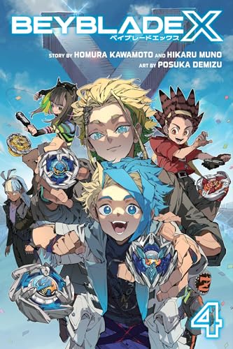 Beyblade X Vol. 4 English Manga Paperback book cover