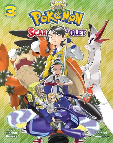 Pokémon: Scarlet & Violet Vol. 3 English Manga Paperback book cover