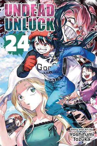 Undead Unluck Vol. 24 English Manga Paperback book cover