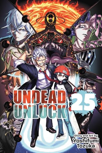Undead Unluck Vol. 25 English Manga Paperback book cover