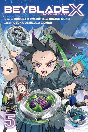 Beyblade X Vol. 5 English Manga Paperback book cover