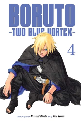 Boruto: Two Blue Vortex Vol. 4 English Manga Paperback book cover