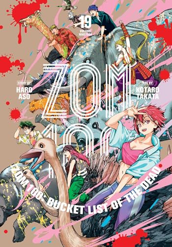 Zom 100: Bucket List of the Dead Vol. 19 English Manga Paperback book cover